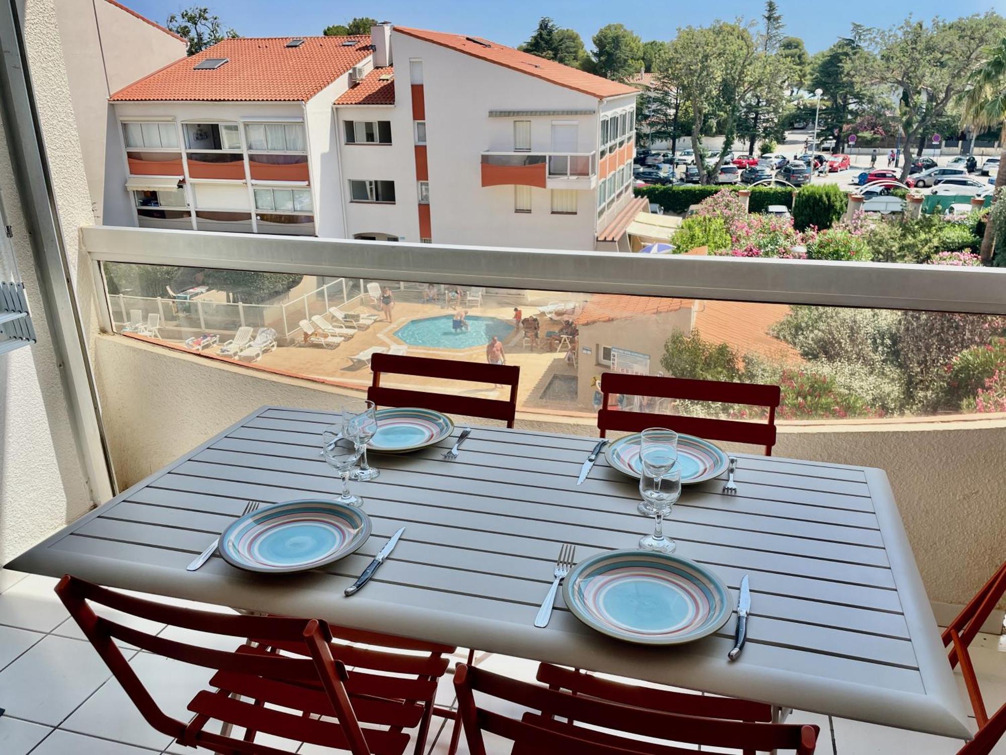 Apartamento Golfes Clairs - Duplex Climatise - Wifi Argelès-sur-Mer Exterior foto